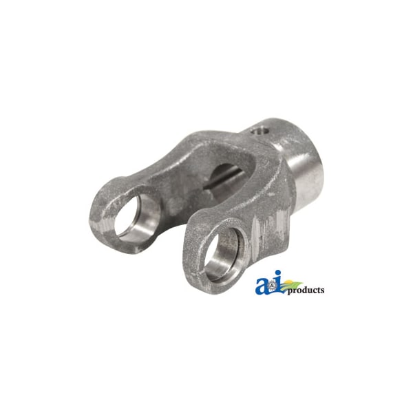 Implement Yoke Round Bore w/ Double Keyway & Set Screw 3" x3" x6"